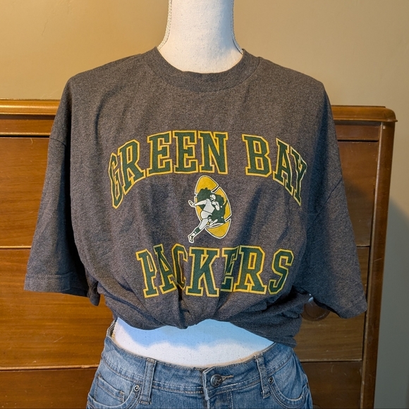 GREEN BAY PACKERS Gray Short Sleeve Tshirt XL - Picture 7 of 12